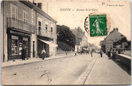71 DIGOIN - Vue De L'avenue De La Gare. - Digoin