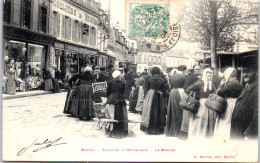 78 MANTES - La Place De La Republique, Le Marche  - Mantes La Jolie