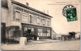 78 BALLANCOURT - Cafe Restaurant Du Chemin De Fer  - Autres & Non Classés