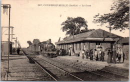 72 CONNERRE BEILLE - La Gare. - Connerre