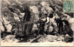 61 LA FERRIERE AUX ETANG - Les Mines, Une Perforatrice  - Autres & Non Classés