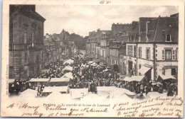 56 PONTIVY - Le Marche De La Rue De Lourmel. - Pontivy