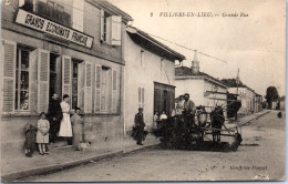 52 VILLIERS EN LIEU - La Grande Rue (machine Agricole) - Sonstige & Ohne Zuordnung