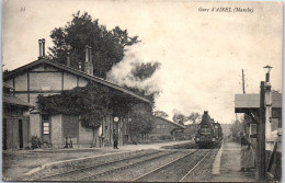 50 AIREL - La Gare, Arrivee D'un Train  - Autres & Non Classés