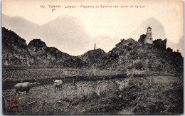 INDOCHINE - LANGSON - Pagodons Des Rochers De Ky Lua  - Viêt-Nam