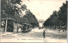 75016 PARIS - L'avenue De La Grande Armee (tramway) - Arrondissement: 16