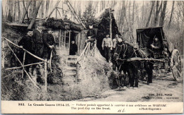 MILITARIA - Une Voiture Postale Sur Le Front De Woevre  - Autres & Non Classés