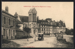 CPA Ambleville, Ensemble De L`Eglise Et Du Chateau  - Other & Unclassified