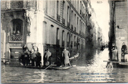 44 NANTES - Crue De 1910, Vue De La Rue Kervegan - Nantes