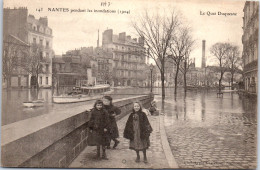 44 NANTES - Le Quai Duquesne Pendant La Crue De 1904 - Nantes