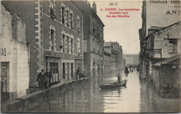 44 NANTES - Crue De 1910, La Rue Des Olivettes - Nantes