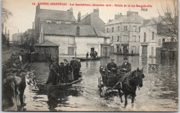 44 NANTES - Crue De 1910, Entree De La Rue Bougainville  - Nantes