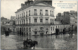 44 NANTES - Crue De 1910, La Place Lamoriciere - Nantes