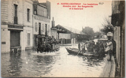 44 NANTES - Crue De 1904, Rue Bougainville & Le Boulevard  - Nantes