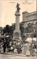 56 LORIENT - La Place Saint Louis, Statue Bisson. - Lorient