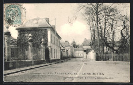 CPA Asnières-sur-Oise, La Rue Du Four  - Asnières-sur-Oise