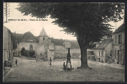 CPA Andilly, Place De La Mairie  - Andere & Zonder Classificatie