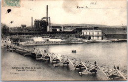 34 CETTE - Refection Du Pont De La Gare. - Sete (Cette)