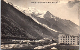 74 CHAMONIX - La Gare De Chamonix Mont Blanc  - Chamonix-Mont-Blanc