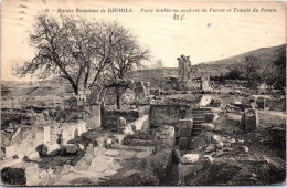 ALGERIE - DJEMILA - Porte Double Du Forum Et Le Temple  - Sonstige & Ohne Zuordnung