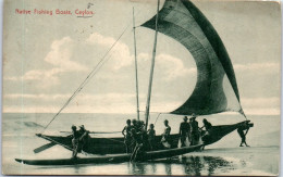 CEYLAN - Native Fishing Boats  - Sri Lanka (Ceylon)