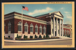 AK White Plains, NY, Post Office  - Autres & Non Classés