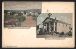 AK Cochecton, NY, The Post Office Store, Center  - Autres & Non Classés