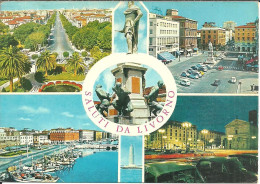 Livorno (Toscana) Vedute: Monumento 4 Mori E Scorci Panoramici, Panoramic Views, Vues Panoramiques - Livorno