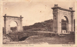 FRANCE - Saint Chamas - Pont Flavien - Vue D'ensemble - Carte Postale Ancienne - Istres