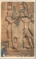 EGYPTE - Relief De Cleopatre Au Temple De Denderah  - Autres & Non Classés