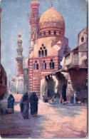 EGYPTE - Mosquee & Rue Du Caire D'apres Gravure  - Autres & Non Classés