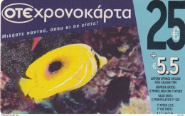 GREECE - Fish, OTE Prepaid Card 25 Euro, Tirage 20000, 05/09, Used - Fish