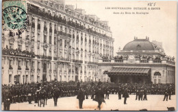 75 PARIS - Visite Des Souverains D'Italie, A La Gare.  - Sonstige & Ohne Zuordnung