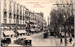 Espagne - BARCELONA - Rambla De Sta Monica  - Autres & Non Classés