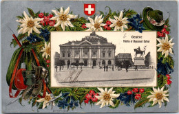SUISSE - GENEVE - Theatre & Monumenttype Gruss. - Other & Unclassified