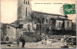 81 ESCOUSSENS - Vue De L'eglise (tailleurs De Pierres) - Other & Unclassified