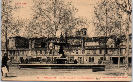 81 GRAULHET - La Fontaine Et Les Promenades  - Graulhet