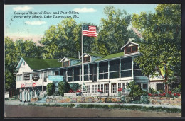 AK Rockaway Beach, Lake Taneycomo, MO, George`s General Store And Post Office  - Other & Unclassified