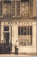 75 PARIS - CARTE PHOTO - Ets De Lavatory A Situer  - Sonstige & Ohne Zuordnung