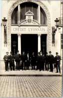 69 LYON - CARTE PHOTO - Une Agence Du Credit Lyonnais A Situer  - Other & Unclassified