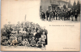 69 LYON - Colonie 1909 En Excursion A La Faucille. - Other & Unclassified