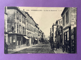 78    VERSAILLES   La Rue De MONTREUIL     Plan Animé….      Bon état - Versailles