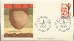 FRANCE FDC N° 1781 - 1970-1979