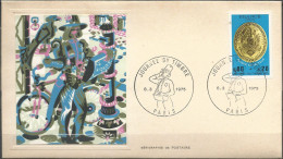 FRANCE FDC N° 1838 - 1970-1979