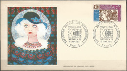 FRANCE FDC N° 1783 - 1970-1979