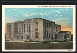 AK Ponca City, OK, US Post Office And Court House  - Altri & Non Classificati