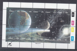Espace - Terre - Lune - Soleil - Satellites - Ciskei - Yvert BF 7 ** - Valeur 17,50 Euros - Africa
