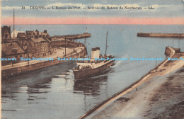 R177346 Dieppe. LEntree Du Port. Arrivee Du Bateau De Newhaven. LL. G. Lefay - Welt