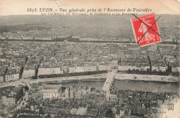 FRANCE - Lyon - Vue Générale Prise De L'Ascenseur De Fourvière - Cordeliers - Terreaux - Carte Postale Ancienne - Autres & Non Classés