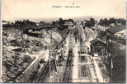 71 CHAGNY - Voies De La Gare.  - Chagny